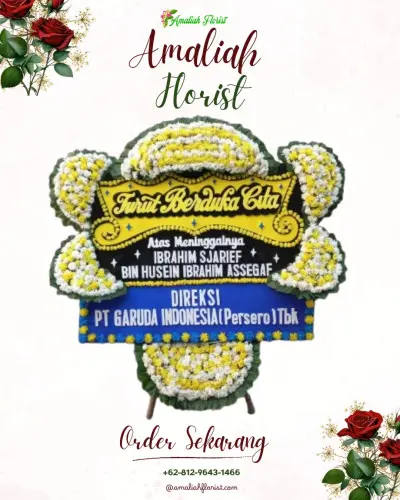 Papan Bunga Duka di Linggar