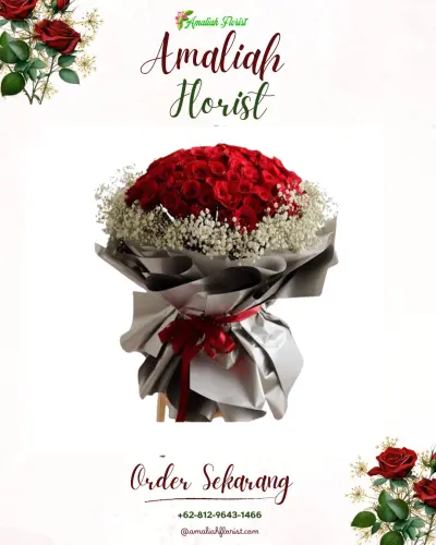 Buket Bunga di Linggar